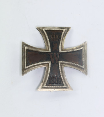 Eisernes Kreuz 1. Klasse 1914, Silber 800 - Militaria-Berlin