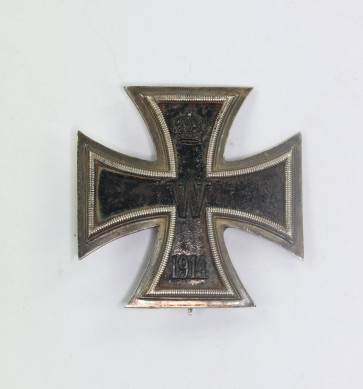 Eisernes Kreuz 1. Klasse 1914, Silber 800 - Militaria-Berlin