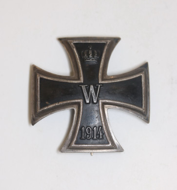 Eisernes Kreuz 1. Klasse 1914, Silber 800 - Militaria-Berlin
