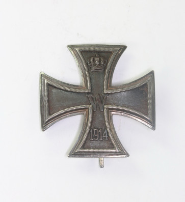 Eisernes Kreuz 1. Klasse 1914, Silber, Variante (!) - Militaria-Berlin