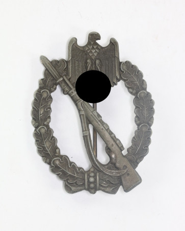 Infanterie Sturmabzeichen in Bronze, C.E. Juncker, Berlin, Variante (!) - Militaria-Berlin