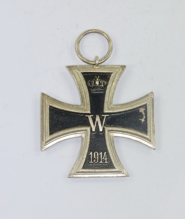 Eisernes Kreuz 2. Klasse 1914, einteilig (!), nicht magnetisch (!) - Militaria-Berlin