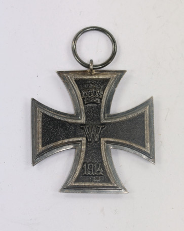 Eisernes Kreuz 2. Klasse 1914, Hst. Fr (Gebrüder Friedländer, Berlin) - Militaria-Berlin