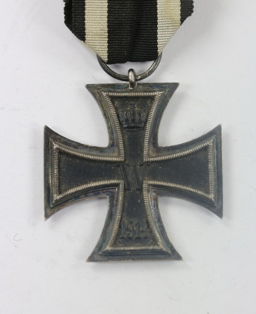  Eisernes Kreuz 2. Klasse 1914, Hst. LV 24 (!) (Lieferungsverband für Eiserne Kreuze 24) - Militaria-Berlin