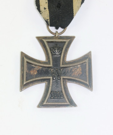 Eisernes Kreuz 2. Klasse 1914, Hst. R. Sch. (Richard Schulze, Friedrichshagen) - Militaria-Berlin