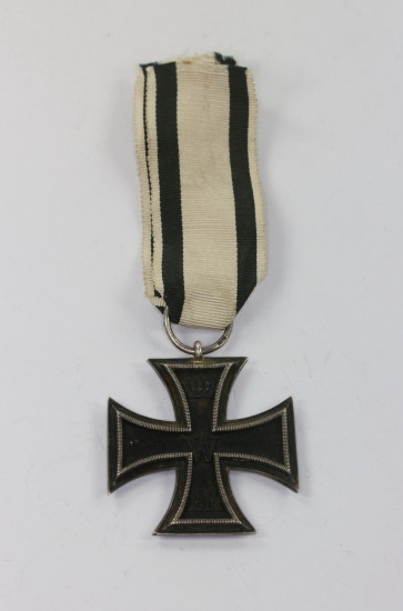  Eisernes Kreuz 2. Klasse 1914, Hst. SW, an Nichtkämpferband (!) - Militaria-Berlin
