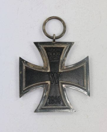Eisernes Kreuz 2. Klasse 1914, Silber 925 - Militaria-Berlin