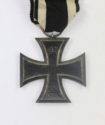  Eisernes Kreuz 2. Klasse 1914, unleserlicher Hersteller - Militaria-Berlin