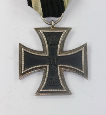  Eisernes Kreuz 2. Klasse 1914, unleserlicher Hersteller - Militaria-Berlin