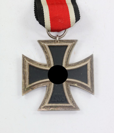  Eisernes Kreuz 2. Klasse 1939, überbreit, Arbeitsgemeinschaft der Hanauer Plakettenhersteller, Hanau - Militaria-Berlin