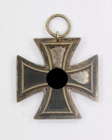  Eisernes Kreuz 2. Klasse 1939, überbreit, Arbeitsgemeinschaft der Hanauer Plakettenhersteller, Hanau - Militaria-Berlin