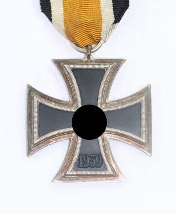 Eisernes Kreuz 2. Klasse 1939, C.E. Juncker, 3rd Flaw Frame- AWS Zink Kern (!) - Militaria-Berlin