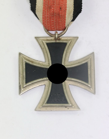  Eisernes Kreuz 2. Klasse 1939, Hst. 25 (Arbeitsgemeinschaft der Graveur-, Gold- und Silberschmiedeinnungen, Hanau am Main) - Militaria-Berlin