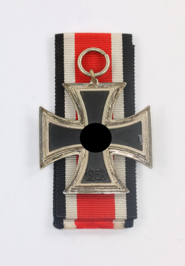  Eisernes Kreuz 2. Klasse 1939, Juncker, "Wide Frame" Zink Kern (!) - Militaria-Berlin