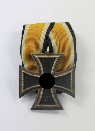Eisernes Kreuz 2. Klasse 1939, Variante mit der runden "3", an Einzelspange - Militaria-Berlin