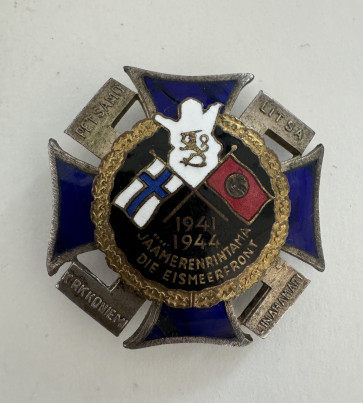 Eismeerfront Kreuz 1941 44 (schwarz) Kriegsgefangenschft (!), Jäämerenrintama Die Eismeerfront - Petsamo - Litsa - Kirkkoniemi - Linahamari - Militaria-Berlin