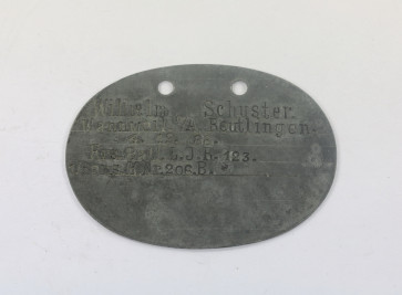 Erkennungsmarke 1. Weltkrieg - Militaria-Berlin