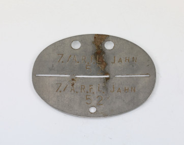 Erkennungsmarke, Artillerie Regiment F.L. Jahn - Militaria-Berlin