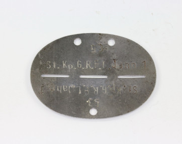 Erkennungsmarke, Stabs Kompanie Grenadier Regiment F.L. Jahn 1 - Militaria-Berlin