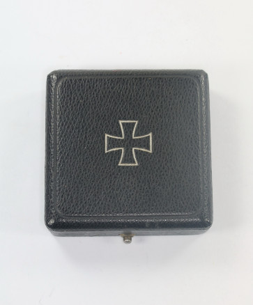 Etui Eisernes Kreuz 1. Klasse 1939, schwarzes Inlet (!) - Militaria-Berlin