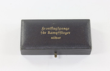 Etui für eine Frontflugspange für Kampffliege rin Silber - Militaria-Berlin