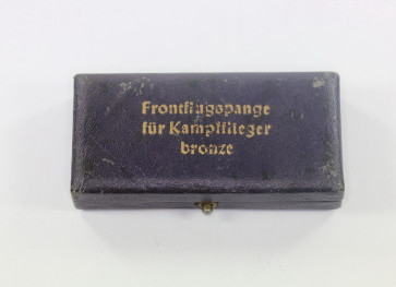 Etui für eine Frontflugspange für Kampfflieger bronze - Militaria-Berlin