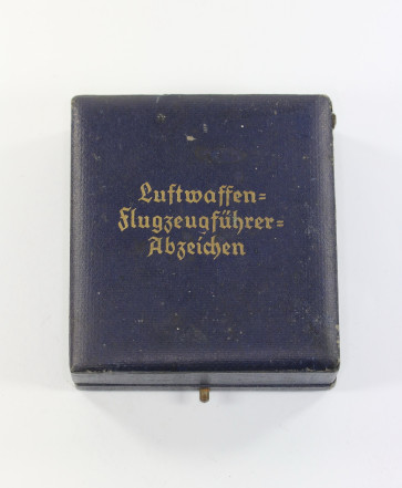 Etui Flugzeugführerabzeichen der Luftwaffe - Militaria-Berlin