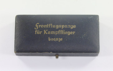 Etui Frontflugspange für Kampfflieger Bronze - Militaria-Berlin