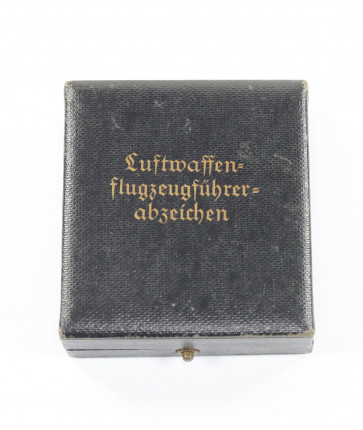 Etui Luftwaffen Flugzeugführerabzeichen - Militaria-Berlin