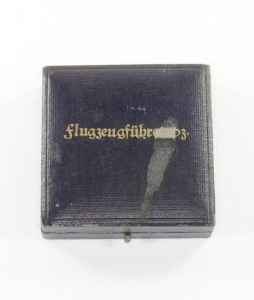 Frühes Etui für ein Flugzeugführerabzeichen der Luftwaffe - Militaria-Berlin
