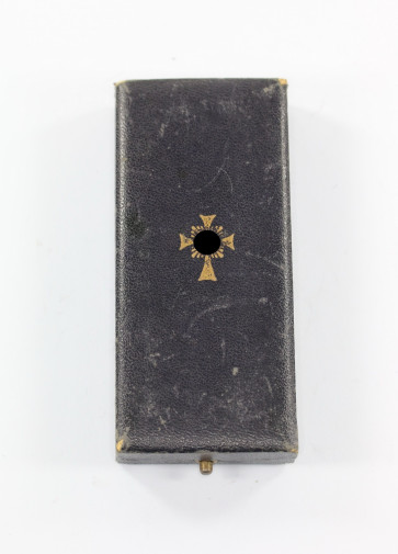 Etui Mutterkreuz in Gold, R. Souval - Militaria-Berlin
