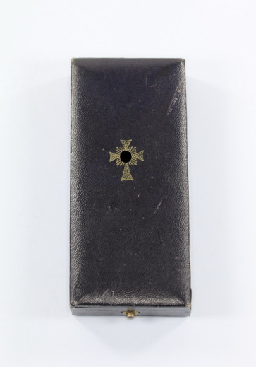 Etui Mutterkreuz in Gold, Richard Sieper & Sohn - Militaria-Berlin