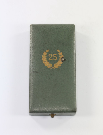 Etui Polizei Dienstauszeichnung in Gold (25 Jahre) 2. Form - Militaria-Berlin