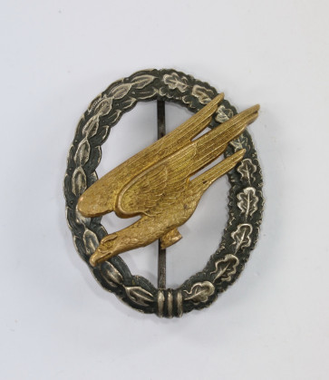 Fallschirmschützenabzeichen der Luftwaffe, Hst. A, Kriegsgefangenschaft (!) - Militaria-Berlin