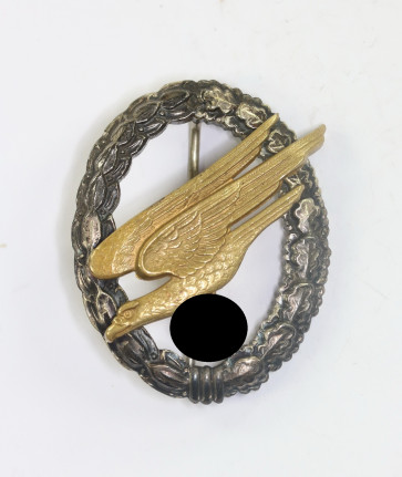 Fallschirmschützenabzeichen der Luftwaffe, Hst. A (Assmann & Sohn, Lüdenscheid) - Militaria-Berlin