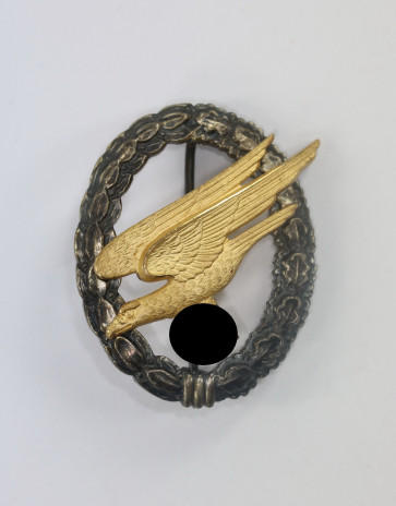  Fallschirmschützenabzeichen der Luftwaffe, Hst. A, Variante (!) - Militaria-Berlin