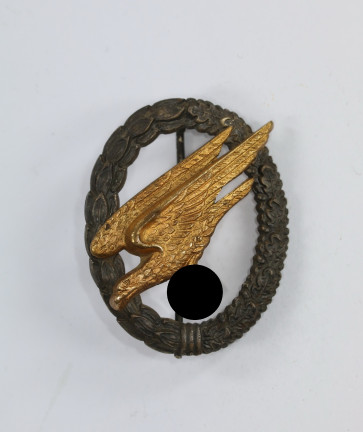 Fallschirmschützenabzeichen der Luftwaffe, Hst. BSW (Kleeblatt) - Militaria-Berlin