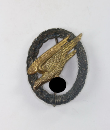  Fallschirmschützenabzeichen der Luftwaffe, Hst. BSW (Kleeblatt) - Militaria-Berlin