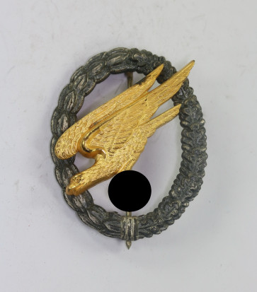 Fallschirmschützenabzeichen der Luftwaffe, Hst. GWL (Gebrüder Wegerhoff, Lüdenscheid) - Militaria-Berlin