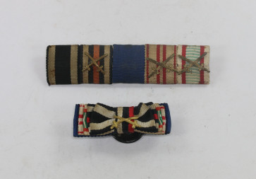 Feldspange 5X + Knopflochdekoration - Militaria-Berlin
