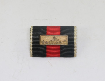 Feldspange Anschlußmedaille Sudetenland mit Spange Prager Burg - Militaria-Berlin