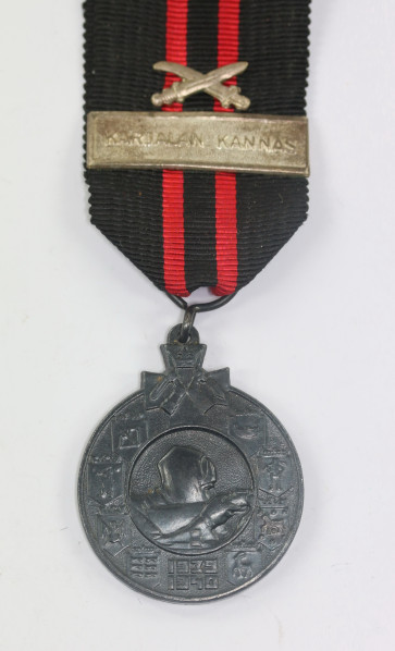 Finnland, Winterkriegsmedaille 1939 40 Kunnia Isänmaa, mit Gefechtspange Karjalan Kannas - Militaria-Berlin
