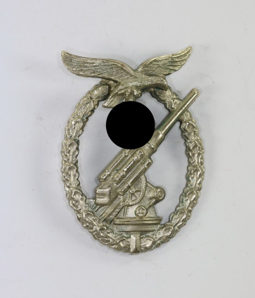 Flak-Kampfabzeichen der Luftwaffe, Juncker (J.2), Neusilber - Militaria-Berlin