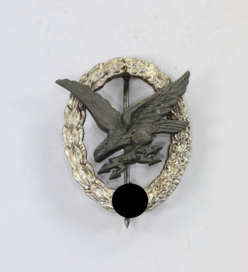 Fliegerschützenabzeichen der Luftwaffe mit Blitzbündel, Hst. C.E. Juncker - Militaria-Berlin
