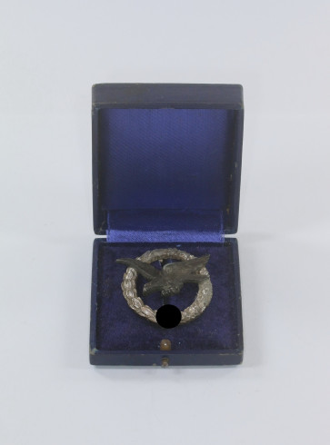  Fliegerschützenabzeichen, Hst. W.Deumer Lüdenscheid, im Etui - Militaria-Berlin