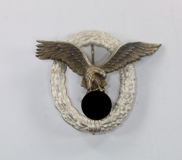 Flugzeugführerabzeichen der Luftwaffe, FLL, Buntmetall - Militaria-Berlin