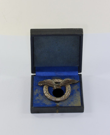 Flugzeugführerabzeichen der Luftwaffe, FLL, im Etui - Militaria-Berlin