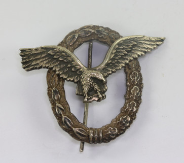 Flugzeugführerabzeichen der Luftwaffe, Hst. BSW, Kriegsgefangenschaft (!) - Militaria-Berlin