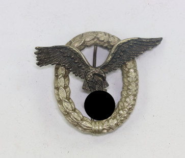  Flugzeugführerabzeichen der Luftwaffe, Hst. C.E. Juncker Berlin S.W. (J.3) - Militaria-Berlin