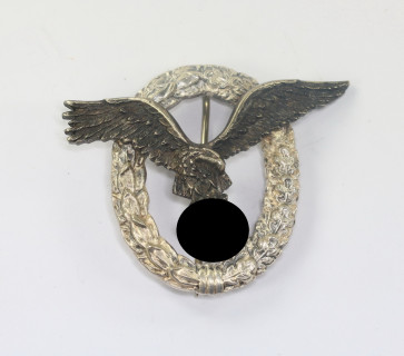  Flugzeugführerabzeichen der Luftwaffe, Hst. C.E. Juncker Berlin S.W. (J.3) - Militaria-Berlin
